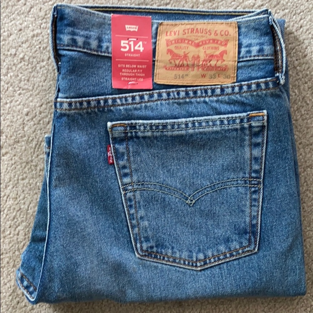 NWT - Men’s Levi’s 514 Straight Leg - New w/ Tags